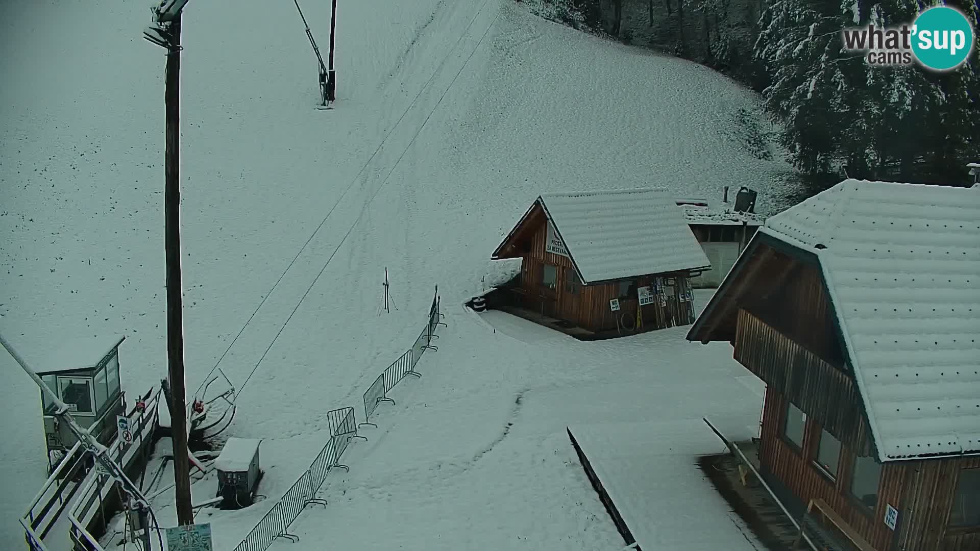 Cámara web en vivo estación de esquí Rudno – Eslovenia