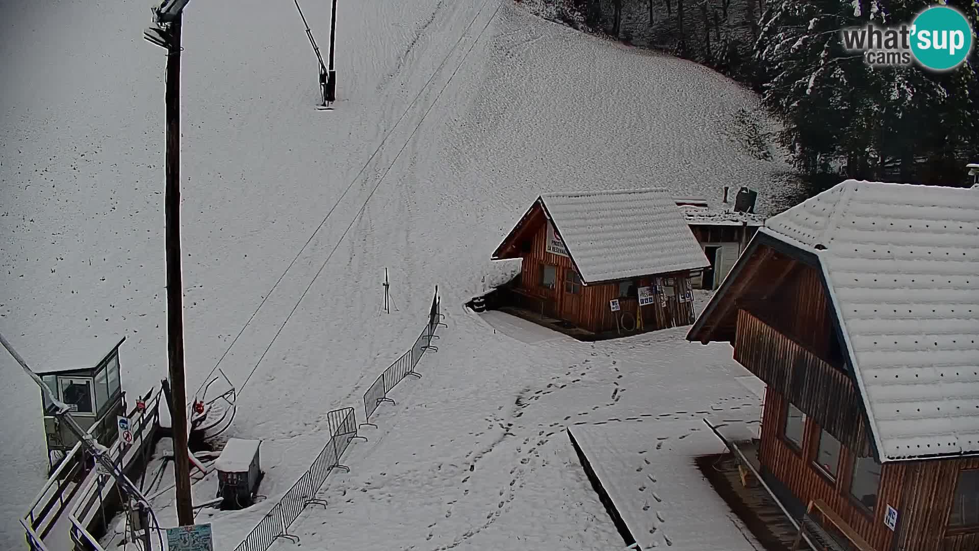 Cámara web en vivo estación de esquí Rudno – Eslovenia