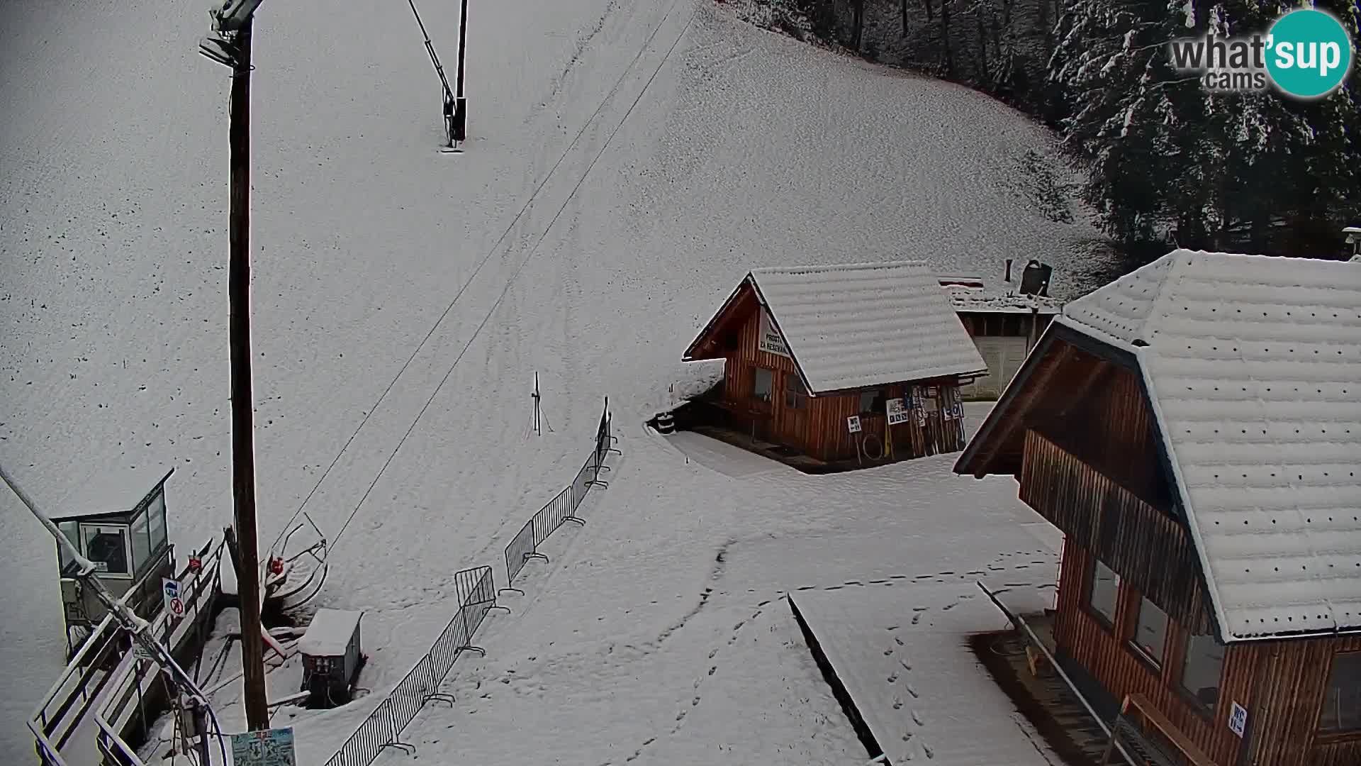 Cámara web en vivo estación de esquí Rudno – Eslovenia