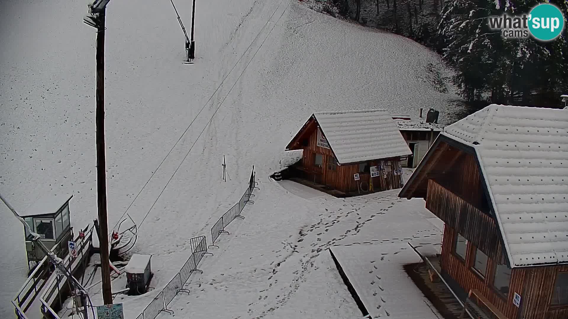 Cámara web en vivo estación de esquí Rudno – Eslovenia