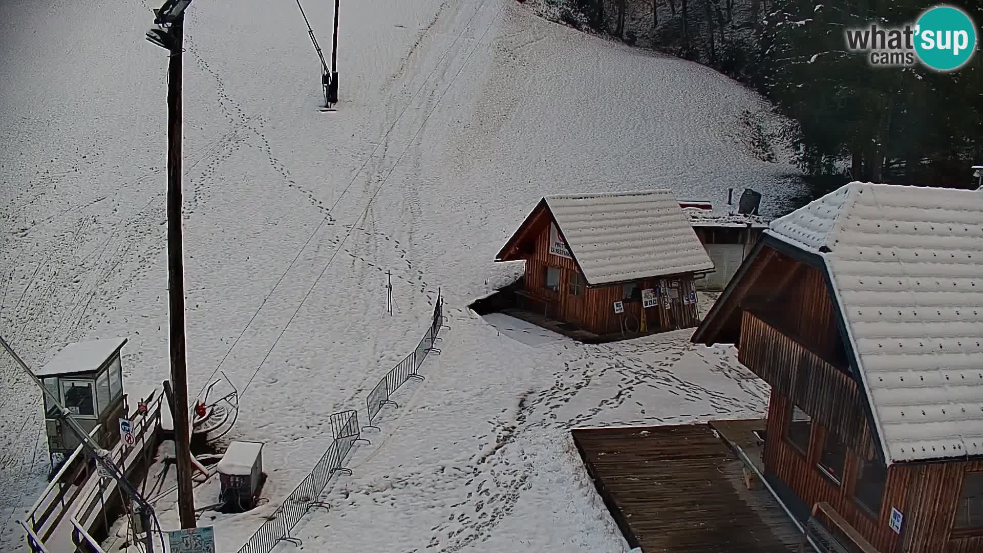 Cámara web en vivo estación de esquí Rudno – Eslovenia