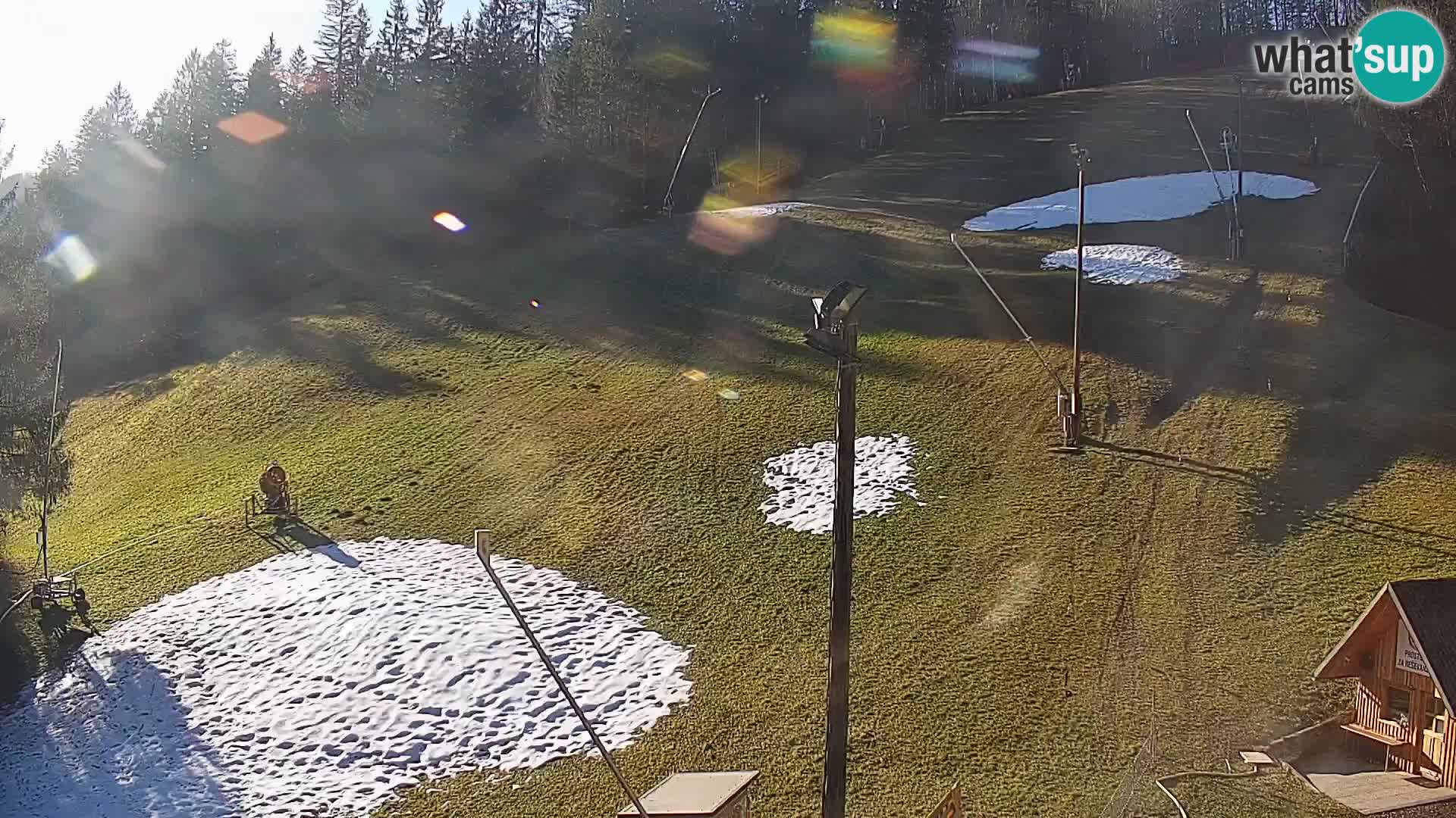 Live webcam ski resort Rudno – Slovenia