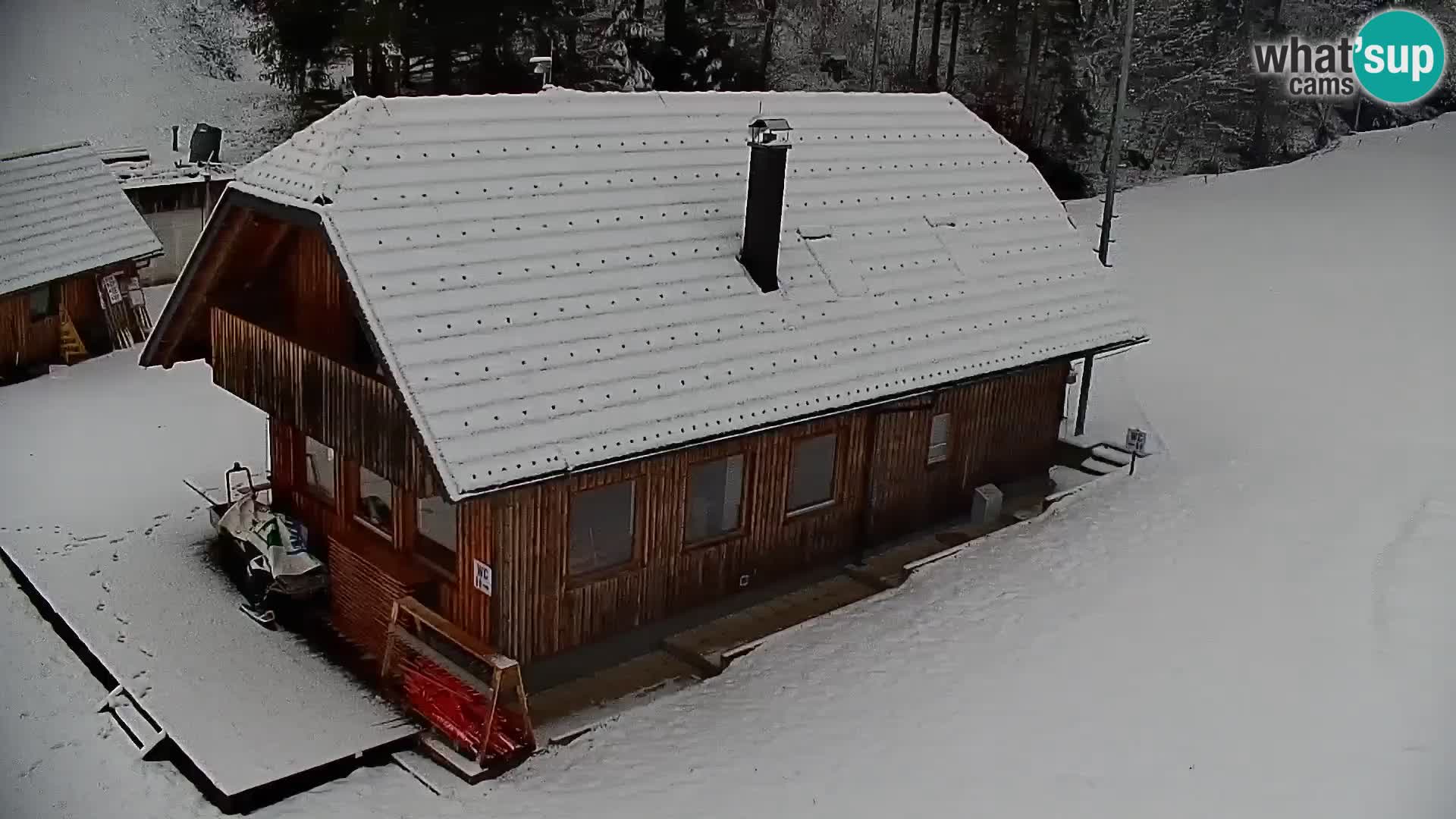 Cámara web en vivo estación de esquí Rudno – Eslovenia