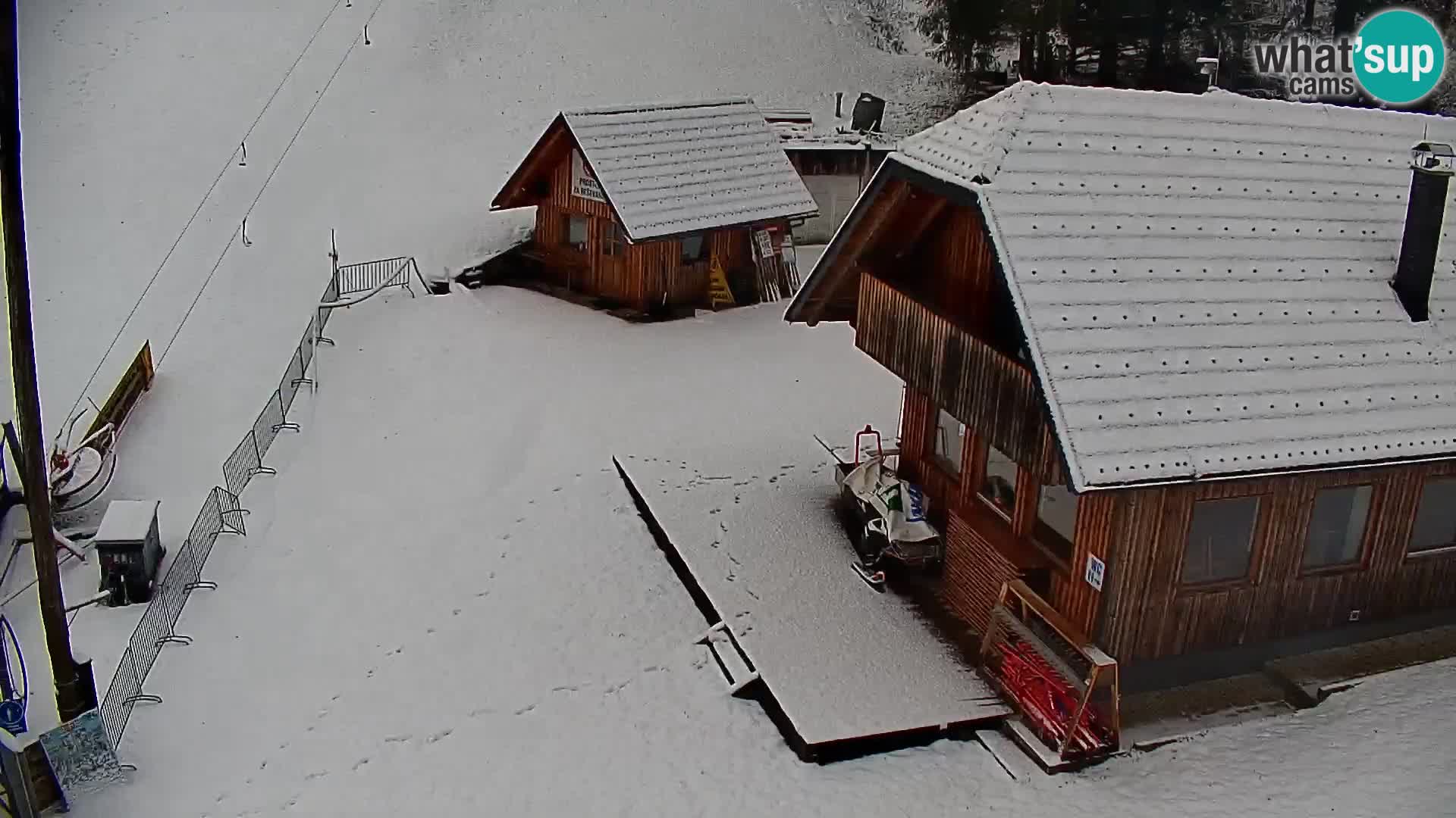 Cámara web en vivo estación de esquí Rudno – Eslovenia