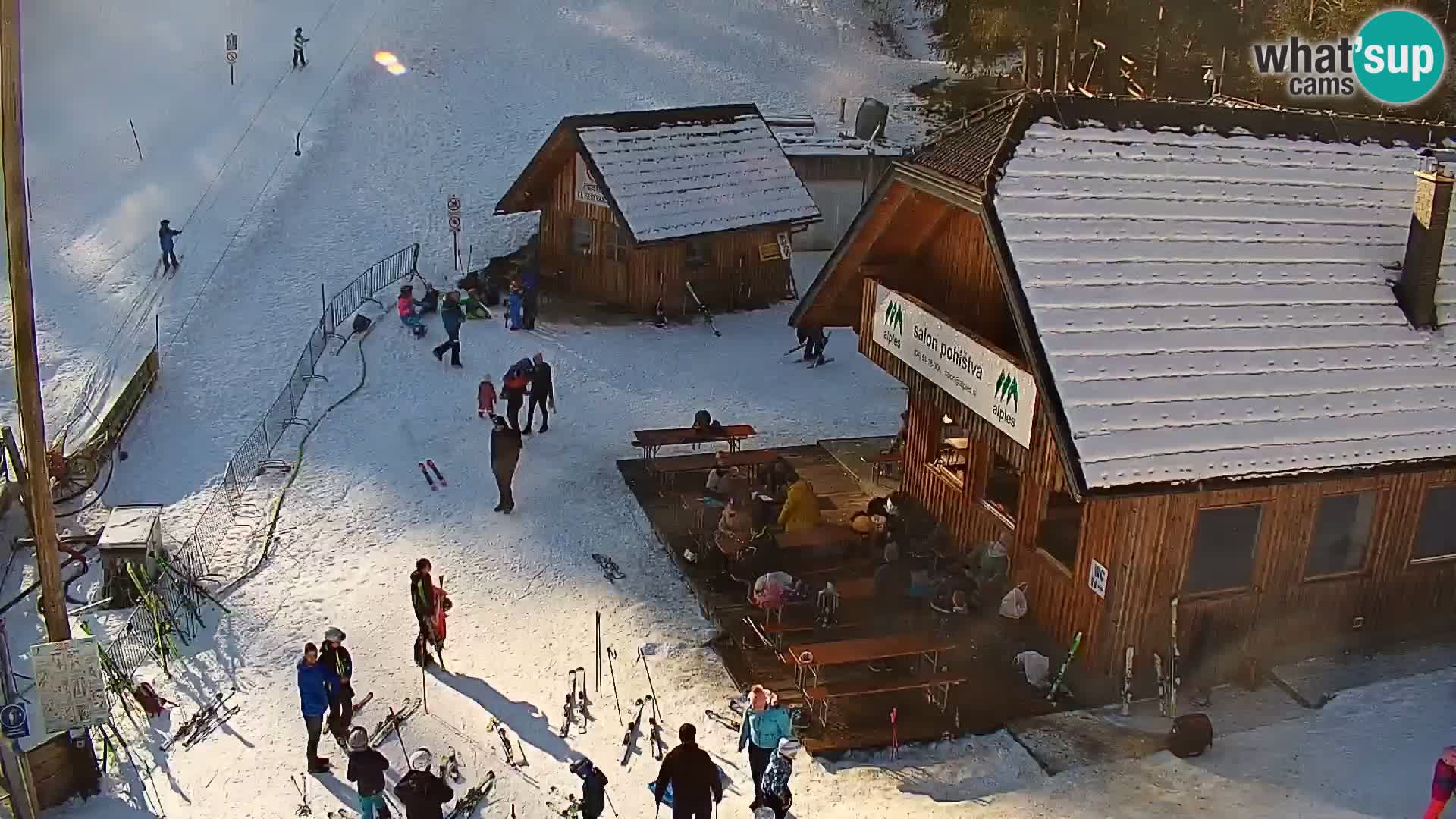 Cámara web en vivo estación de esquí Rudno – Eslovenia