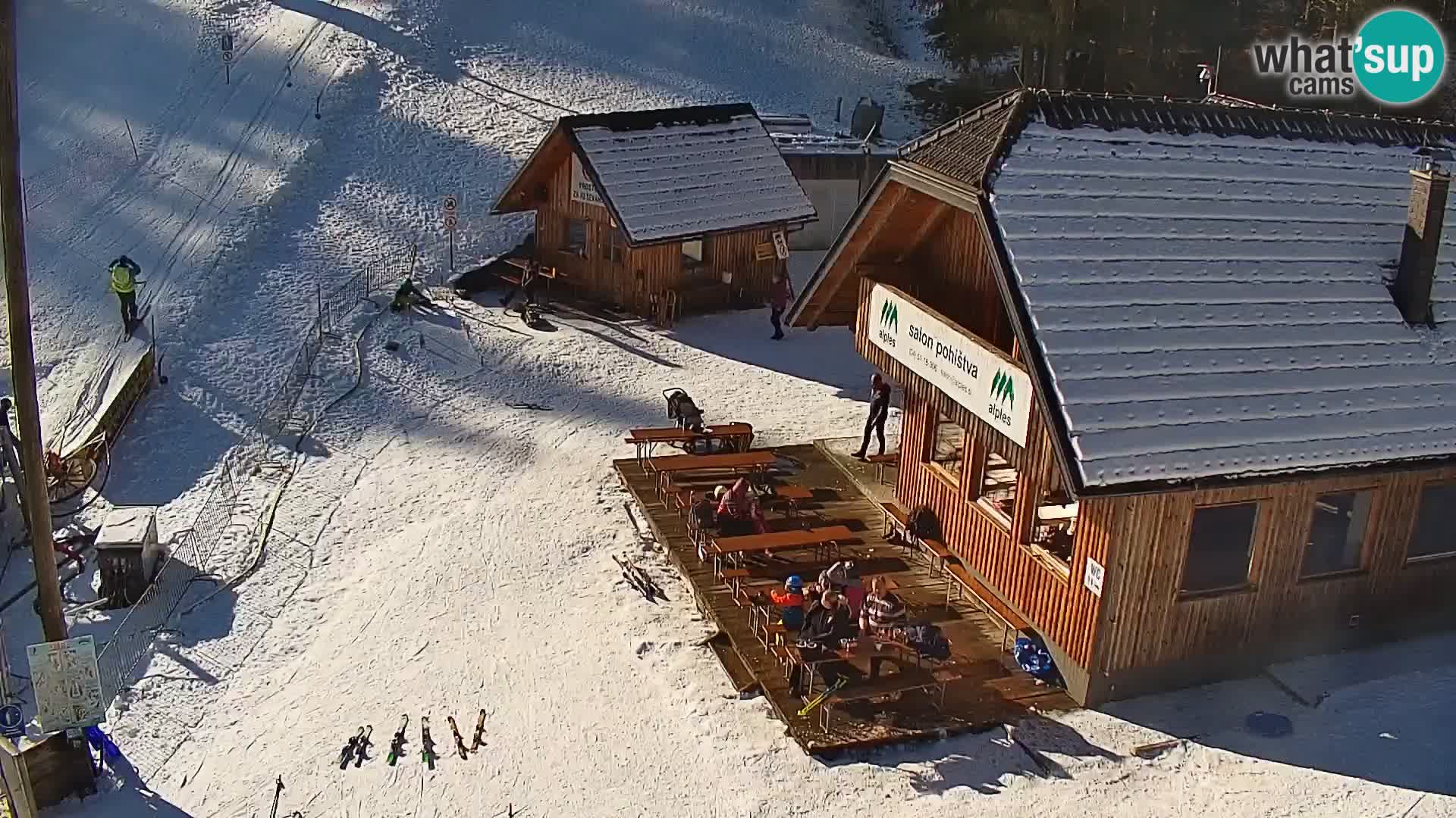 Live webcam ski resort Rudno – Slovenia