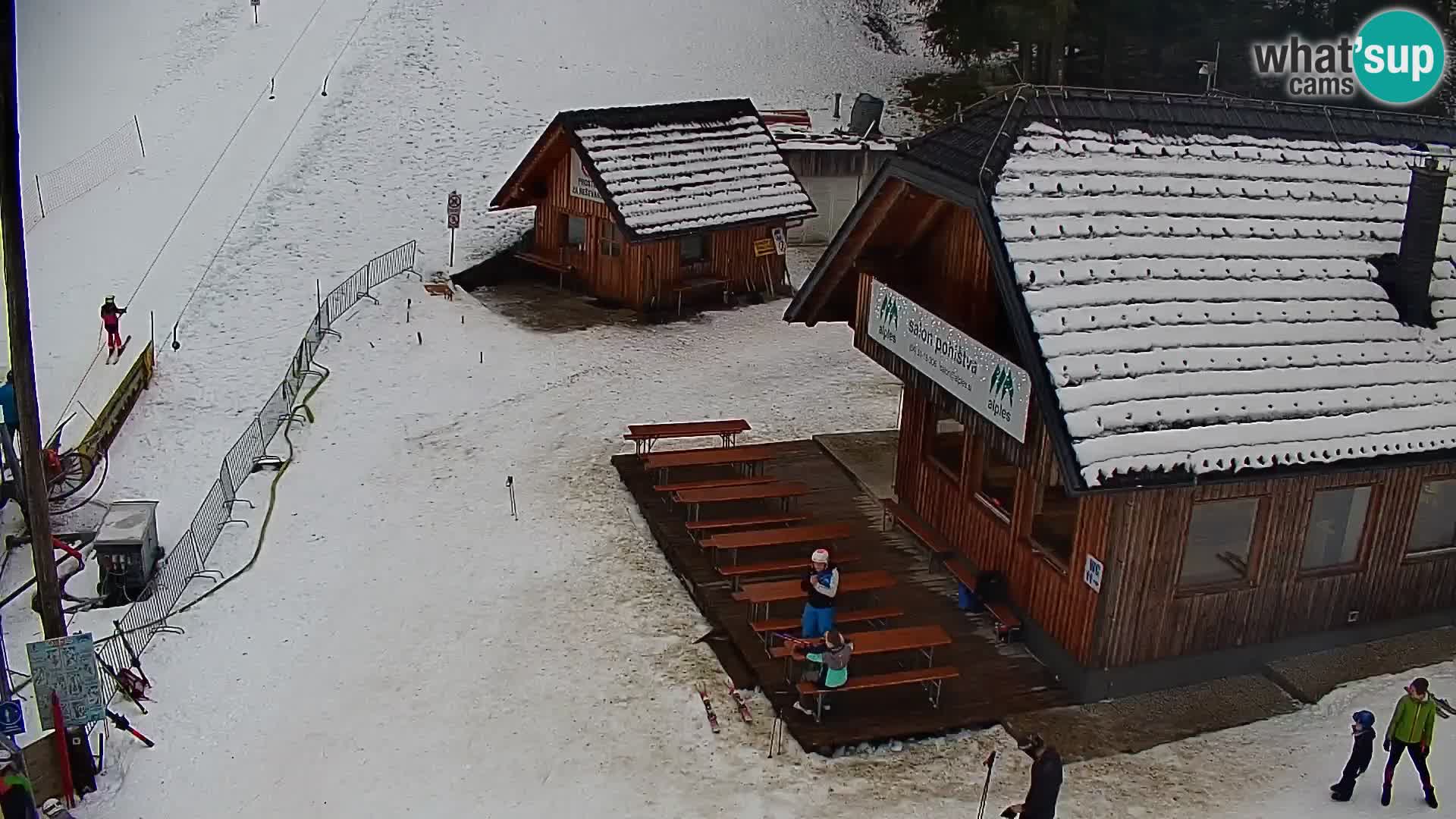 Live webcam ski resort Rudno – Slovenia