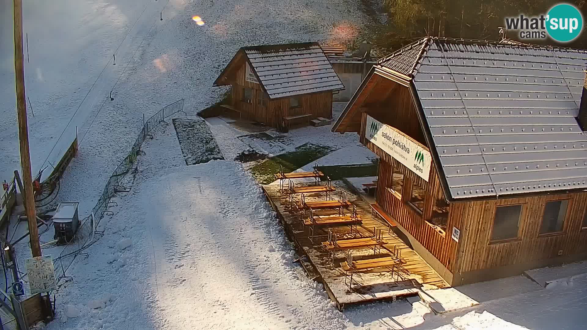 Live webcam ski resort Rudno – Slovenia