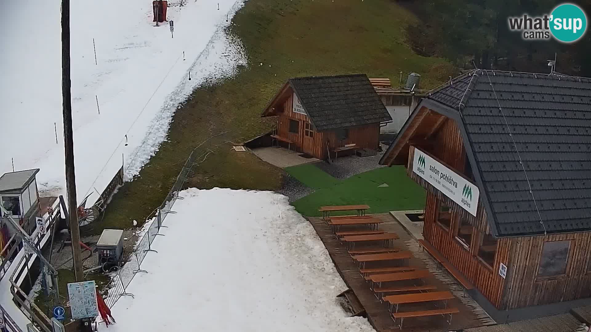 Cámara web en vivo estación de esquí Rudno – Eslovenia