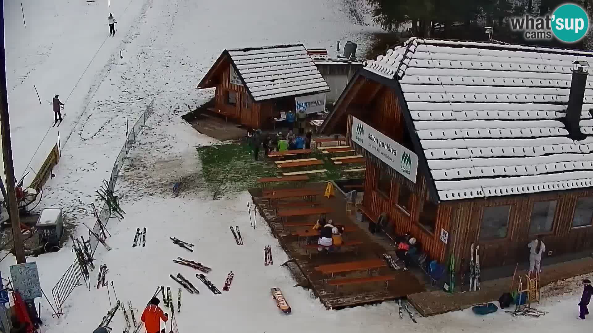 Live webcam ski resort Rudno – Slovenia