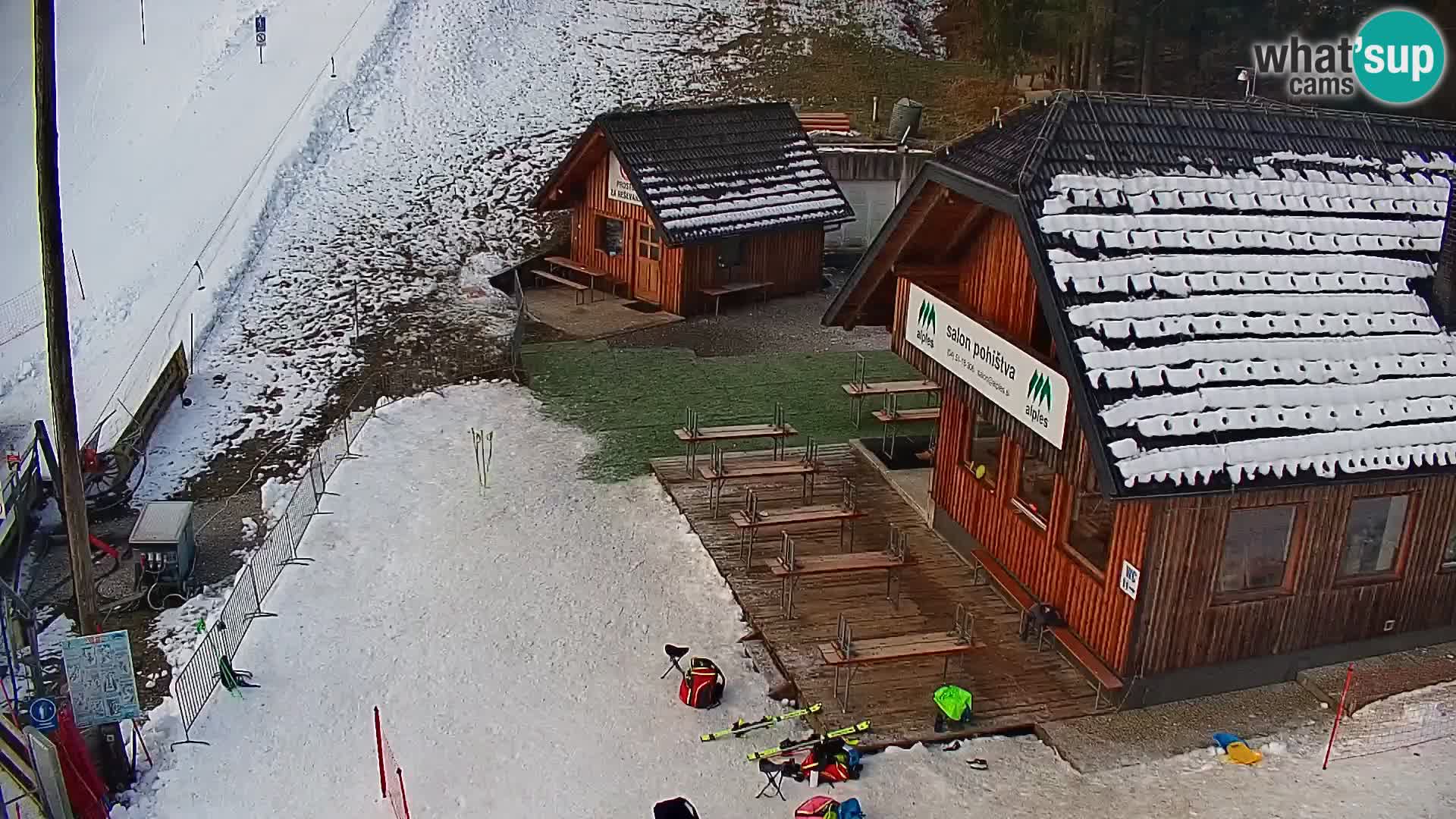 Live webcam ski resort Rudno – Slovenia