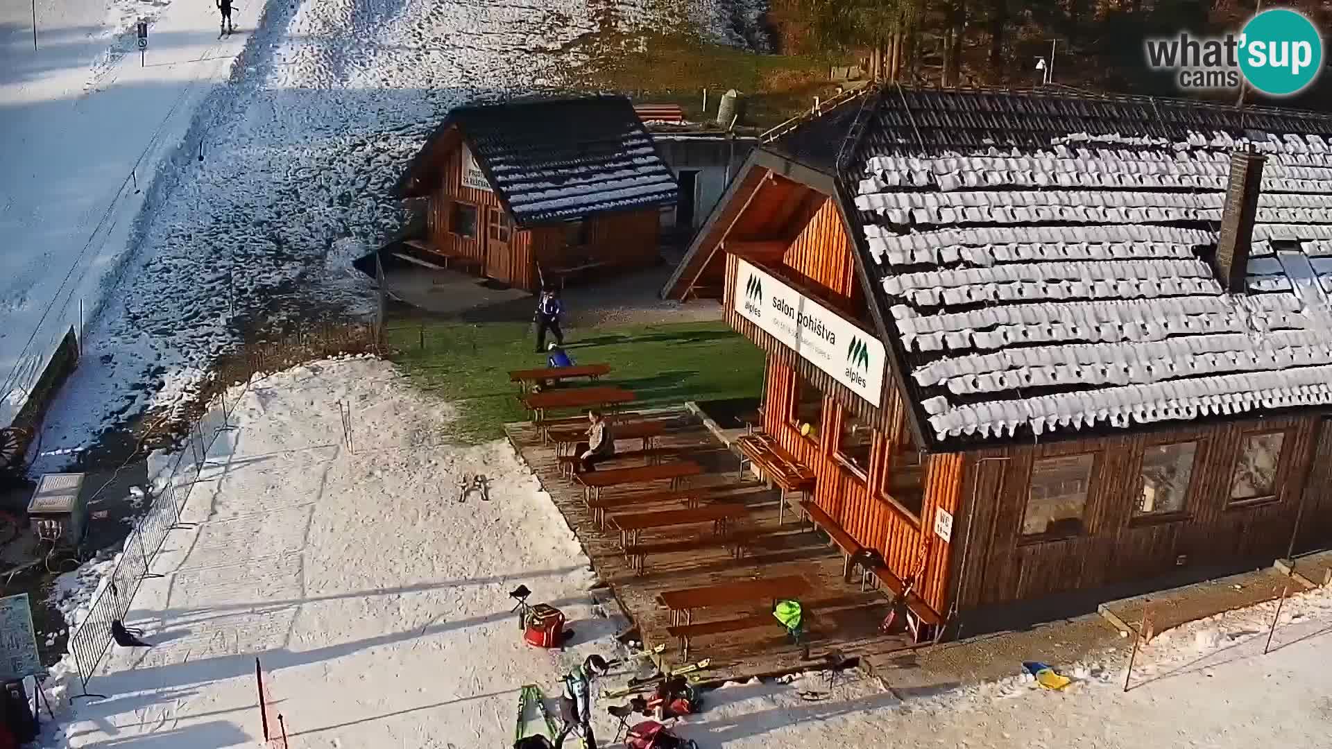 Cámara web en vivo estación de esquí Rudno – Eslovenia