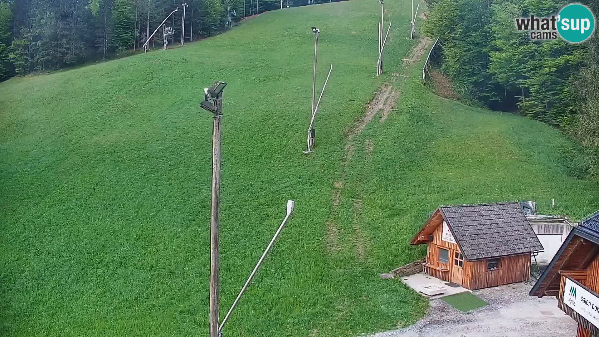 Cámara web en vivo estación de esquí Rudno – Eslovenia