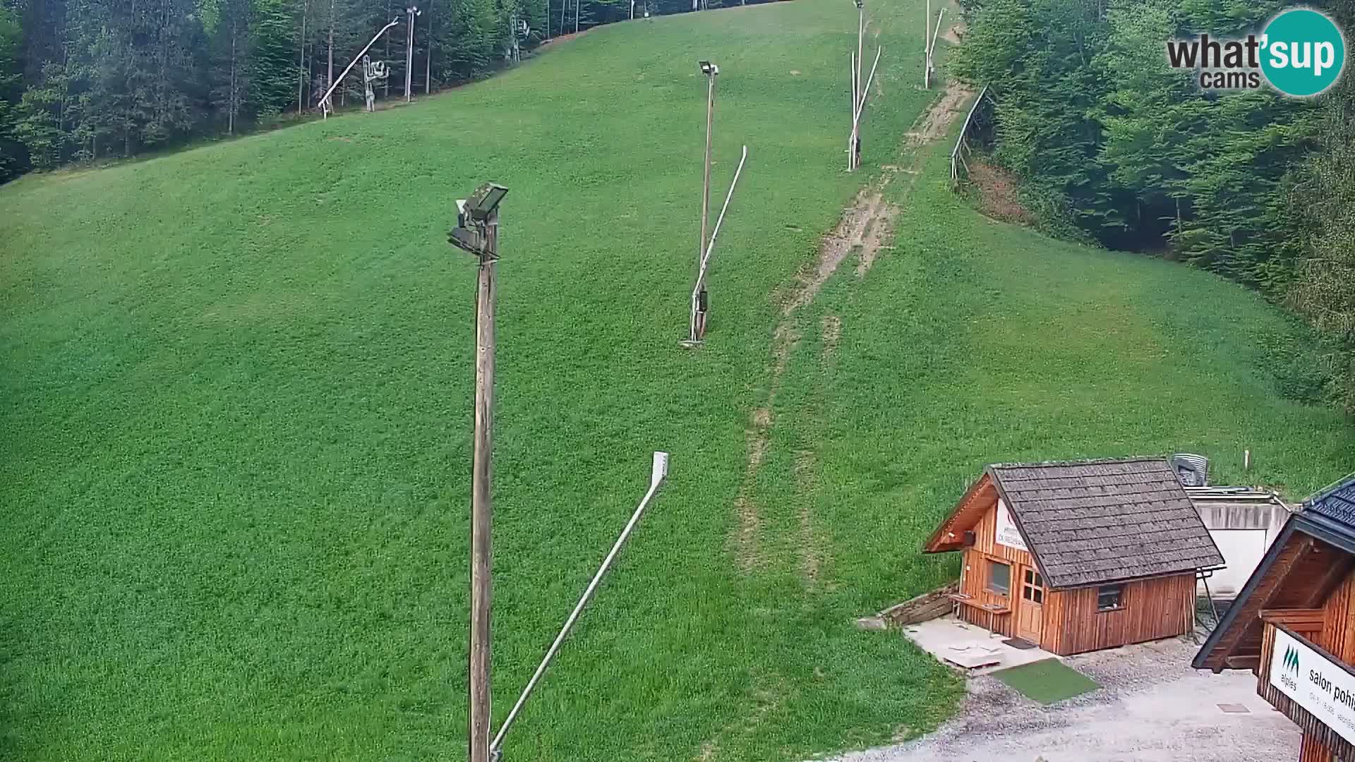 Cámara web en vivo estación de esquí Rudno – Eslovenia