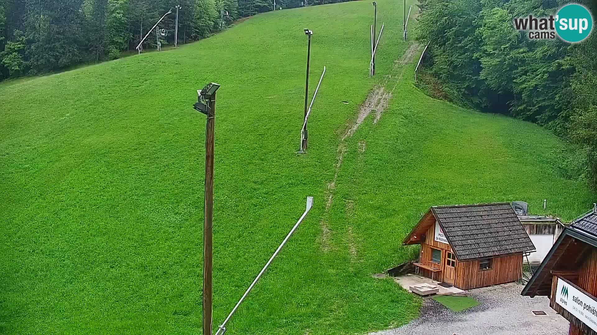 Live webcam ski resort Rudno – Slovenia