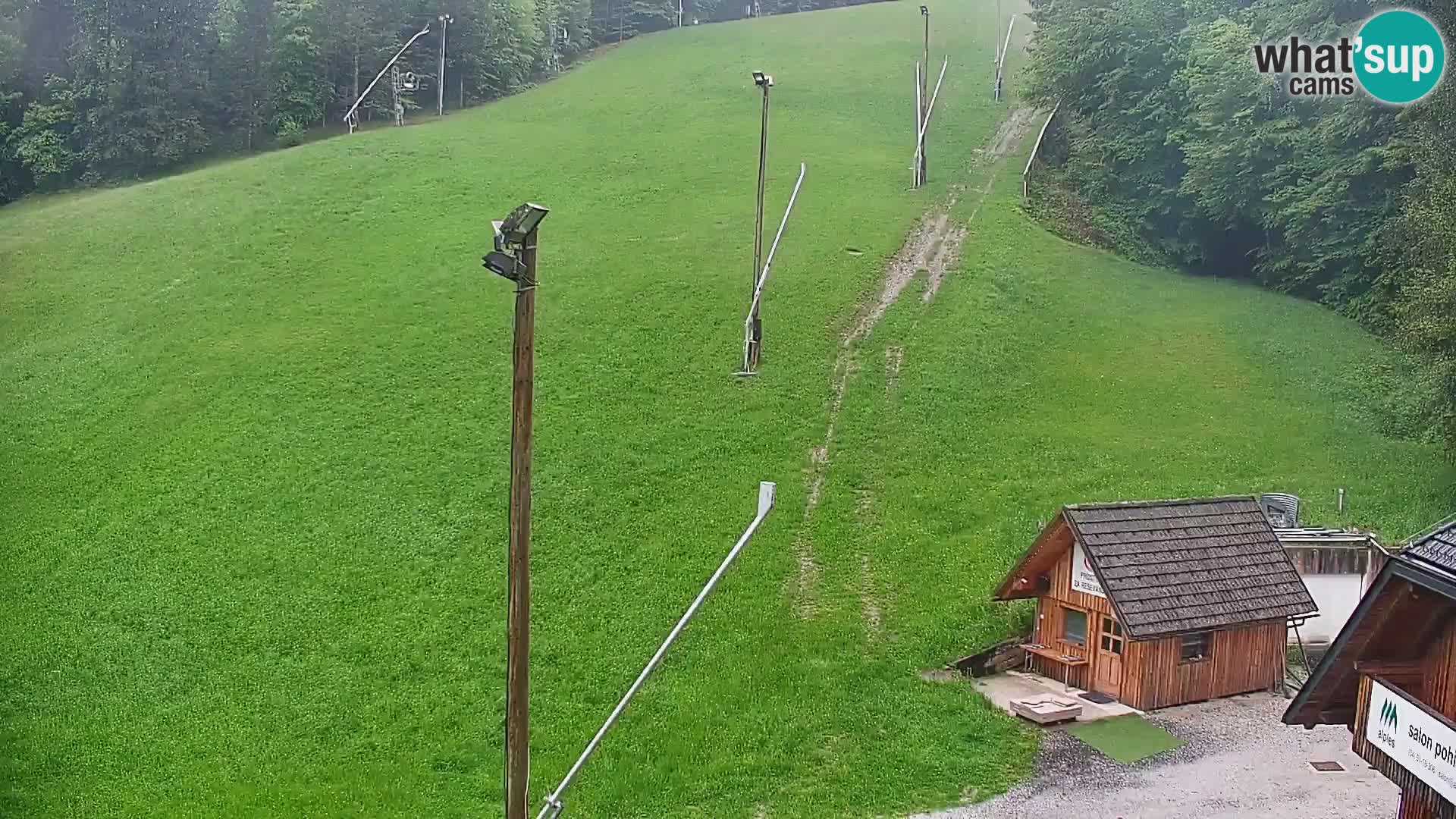 Cámara web en vivo estación de esquí Rudno – Eslovenia