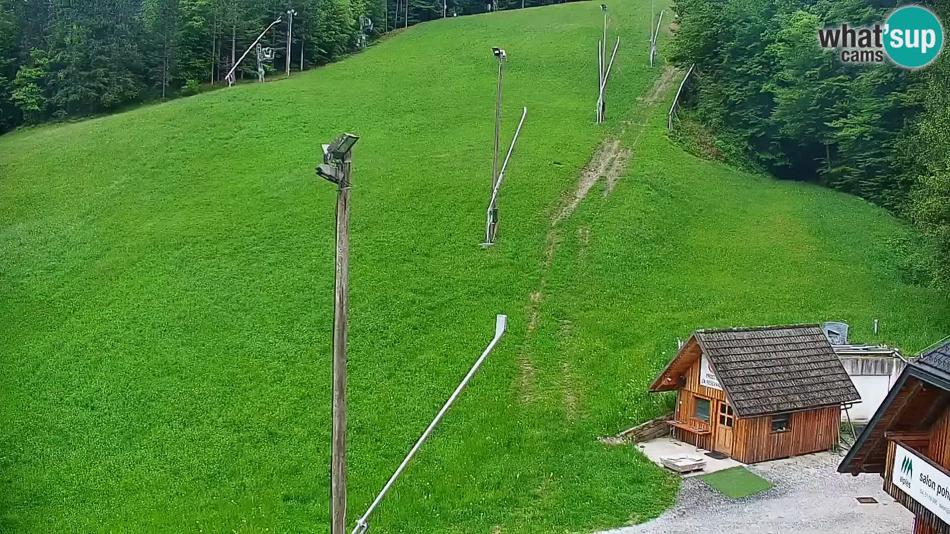 Cámara web en vivo estación de esquí Rudno – Eslovenia