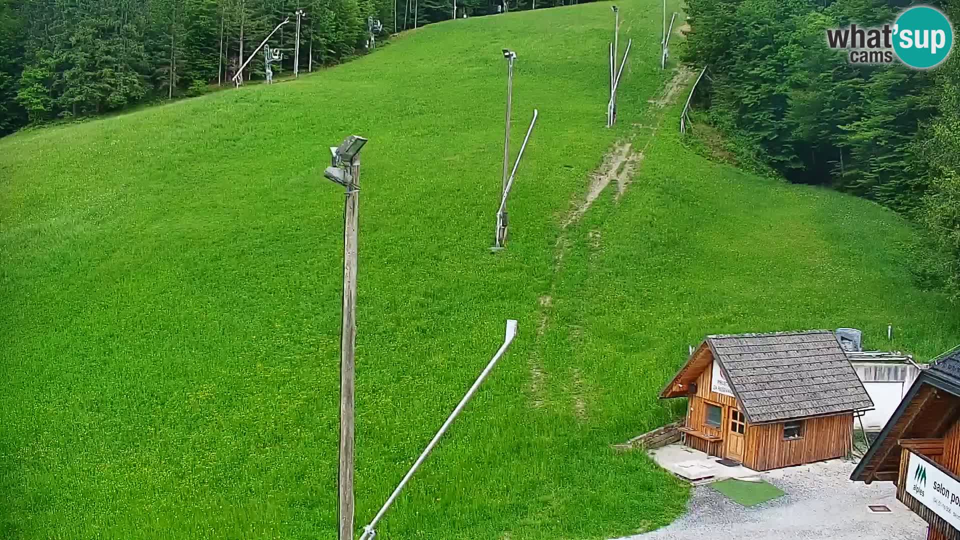 Live webcam ski resort Rudno – Slovenia