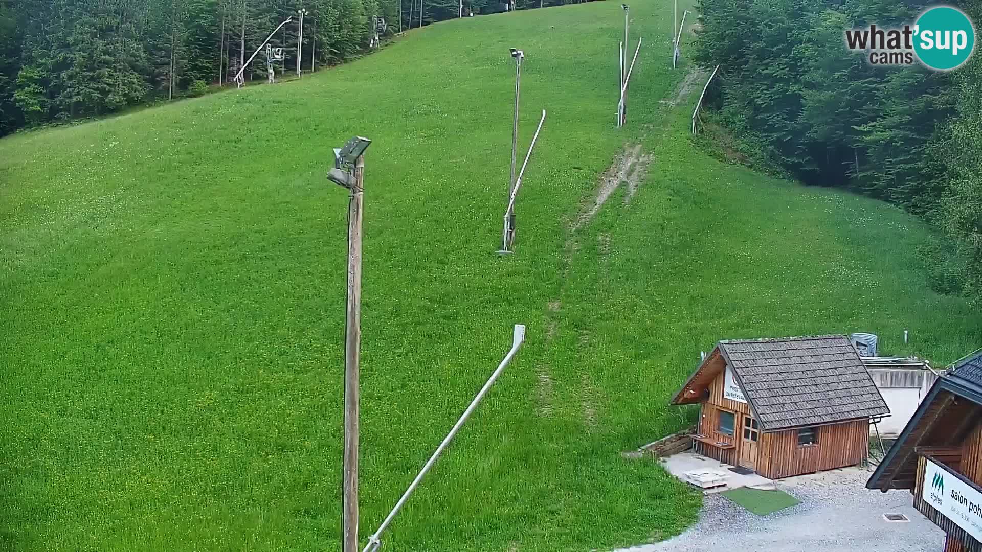 Live webcam ski resort Rudno – Slovenia