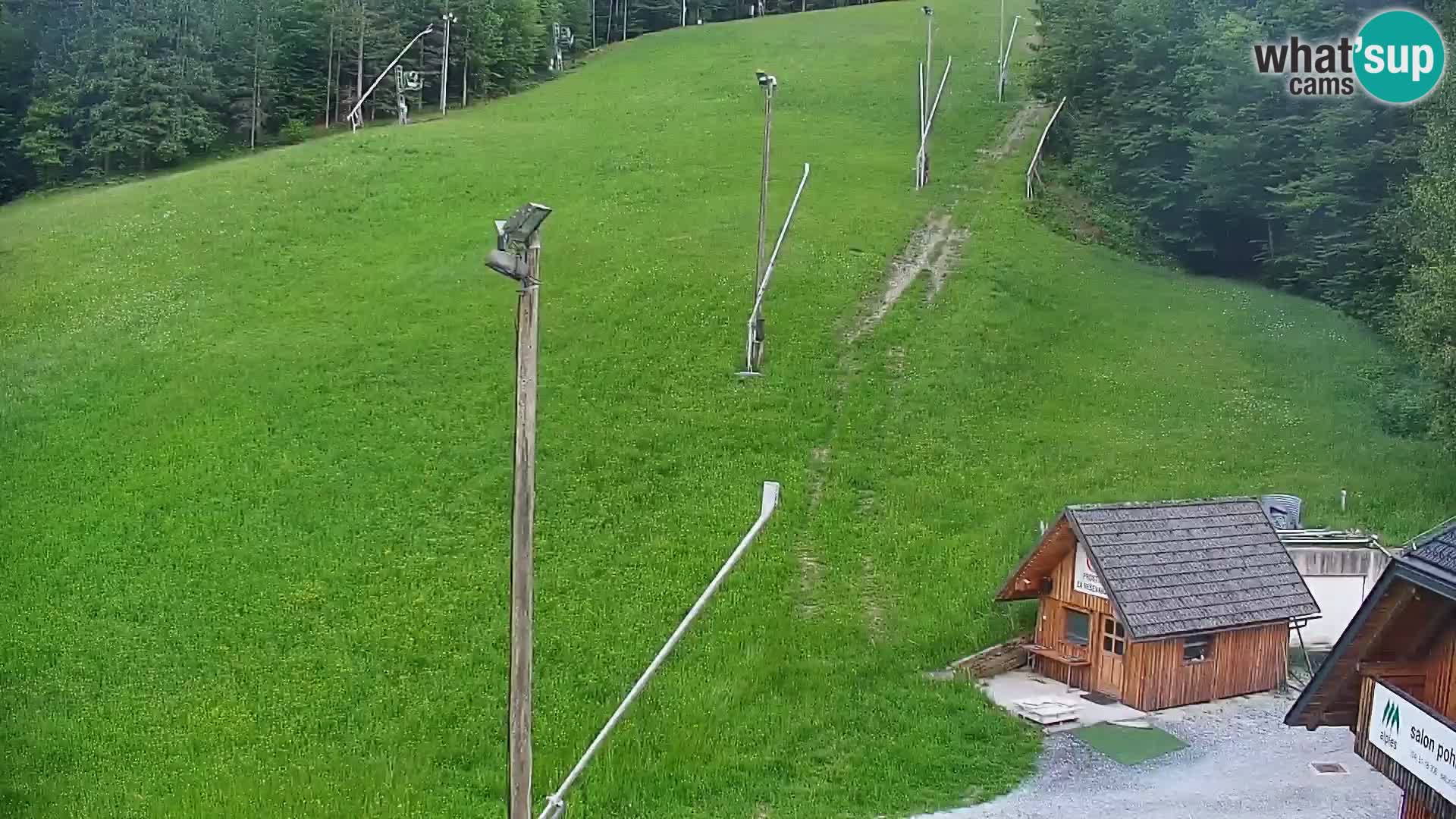 Cámara web en vivo estación de esquí Rudno – Eslovenia