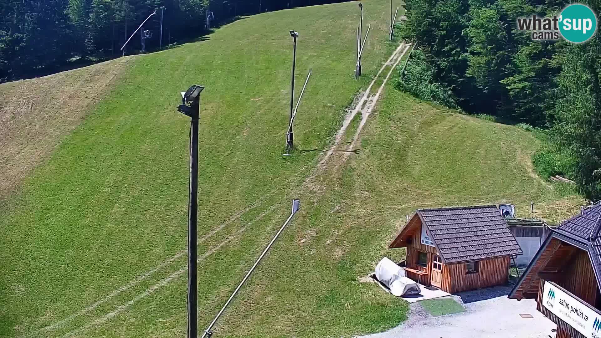 Live webcam ski resort Rudno – Slovenia