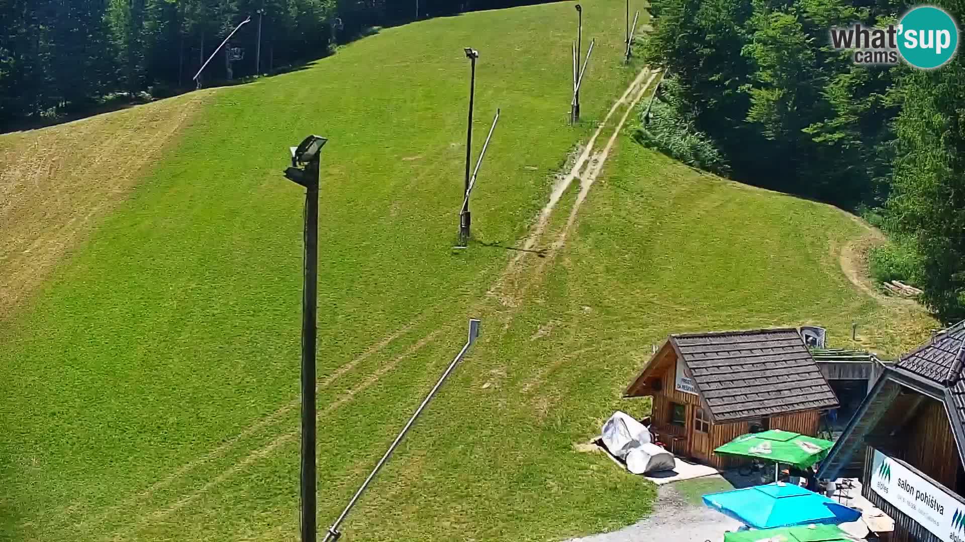 Live webcam ski resort Rudno – Slovenia