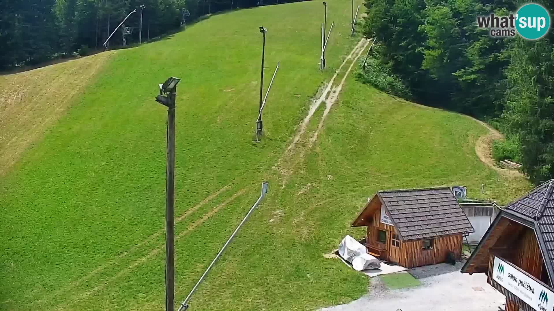 Cámara web en vivo estación de esquí Rudno – Eslovenia