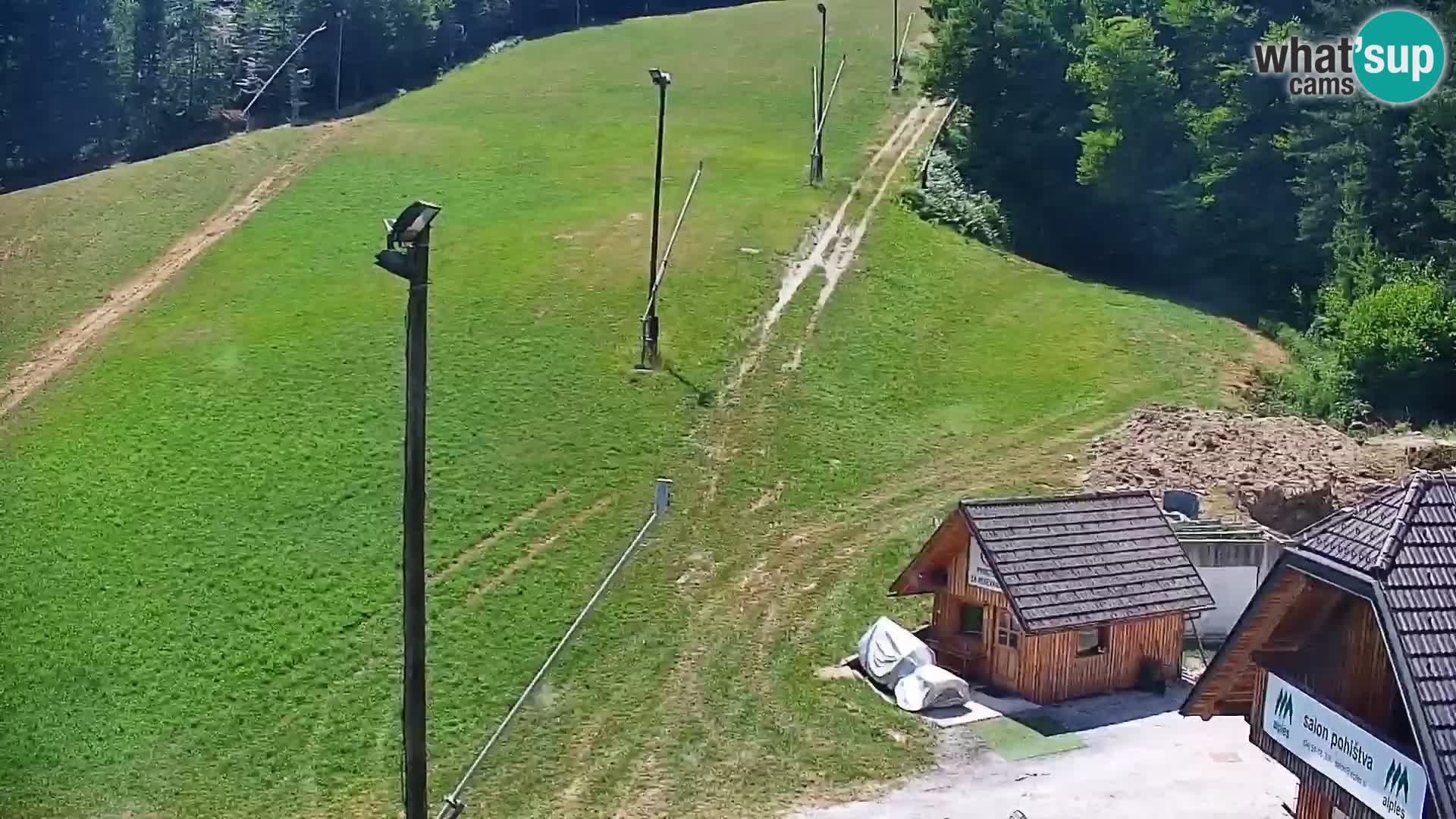 Live webcam ski resort Rudno – Slovenia