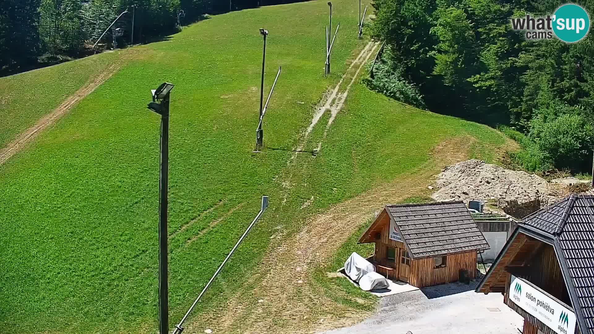 Live webcam ski resort Rudno – Slovenia