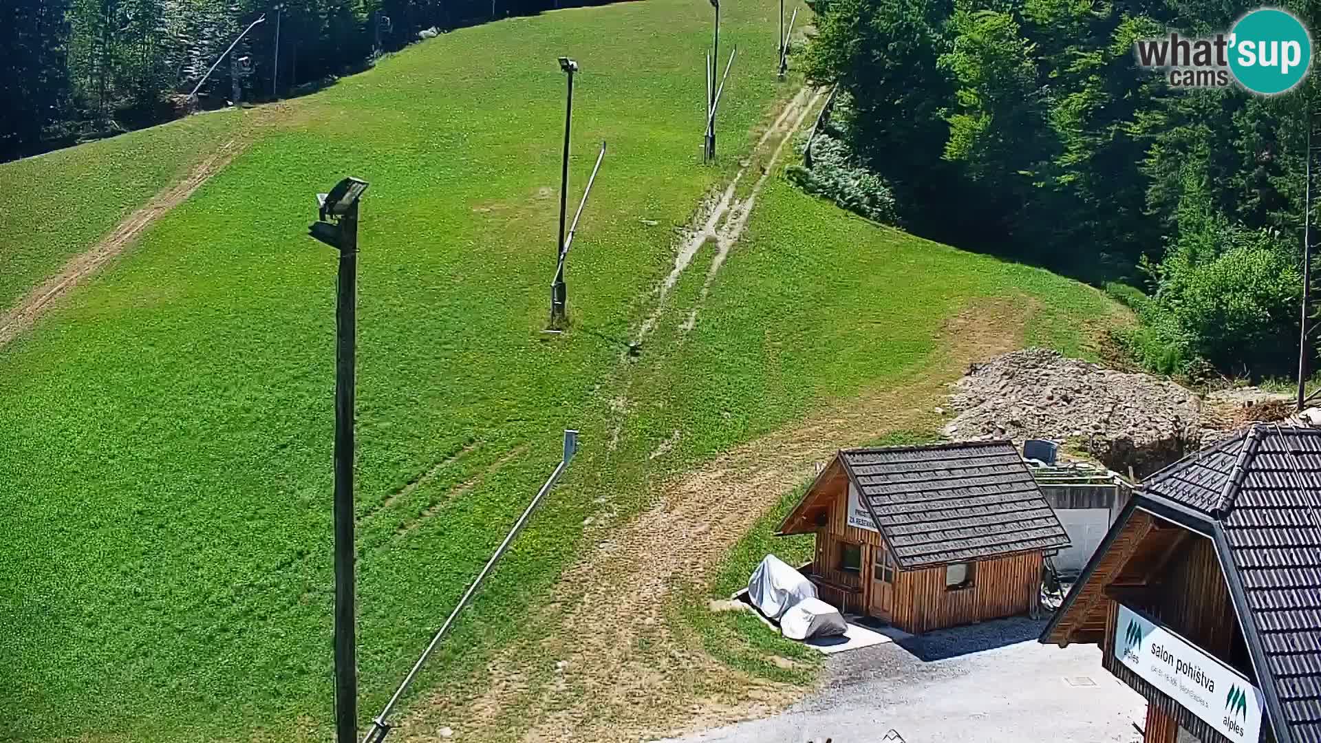 Cámara web en vivo estación de esquí Rudno – Eslovenia