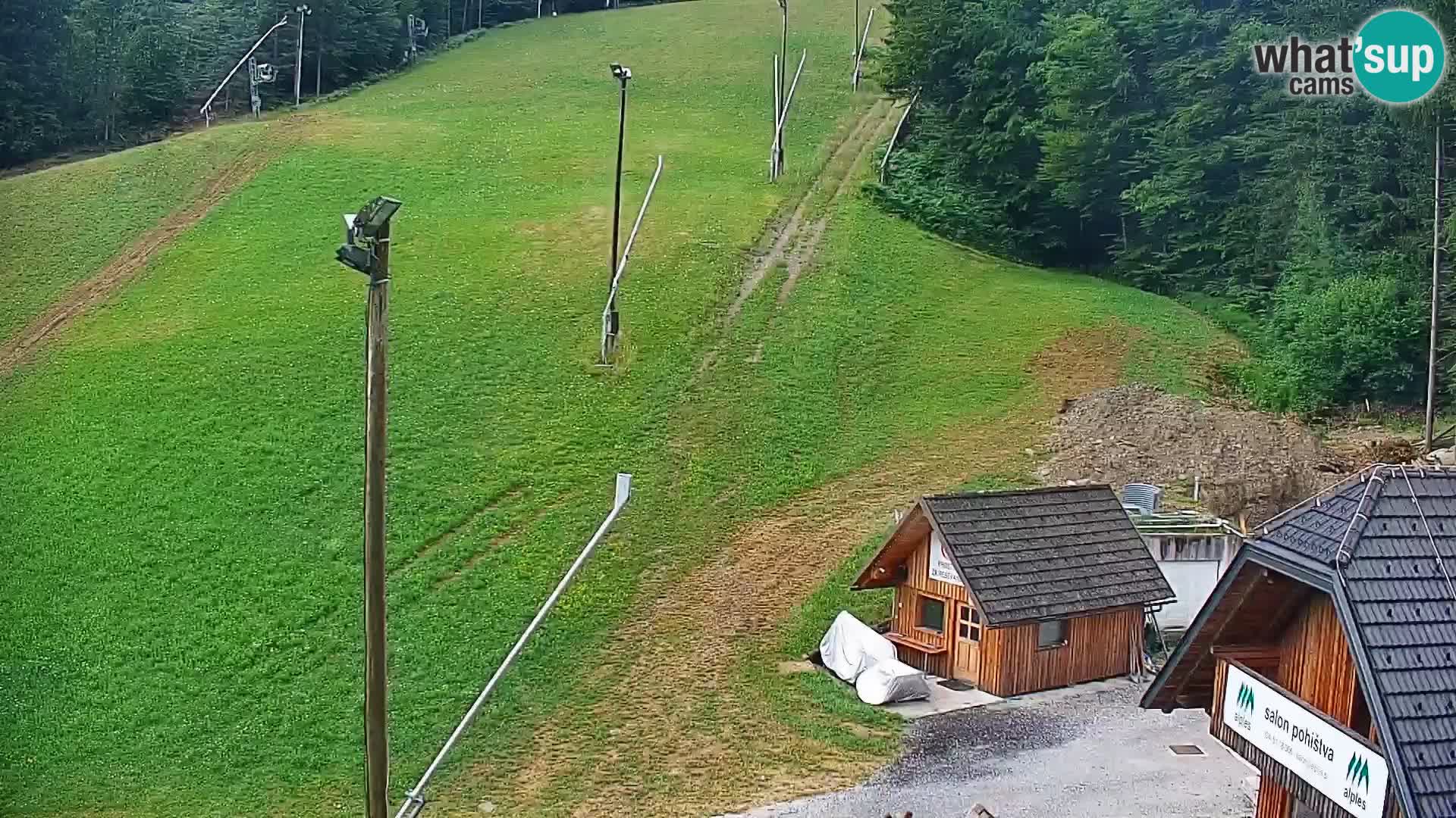 Cámara web en vivo estación de esquí Rudno – Eslovenia