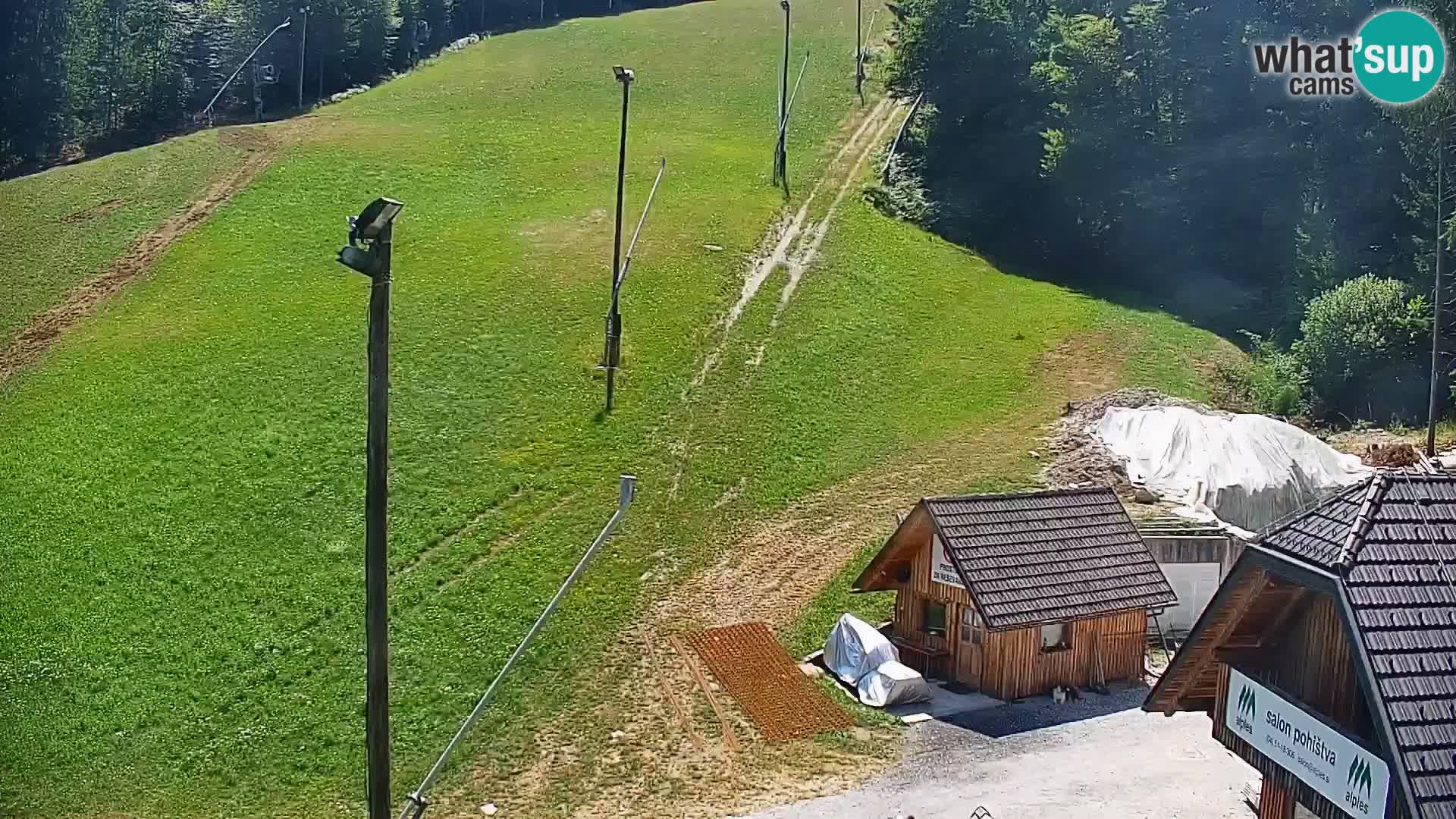 Cámara web en vivo estación de esquí Rudno – Eslovenia