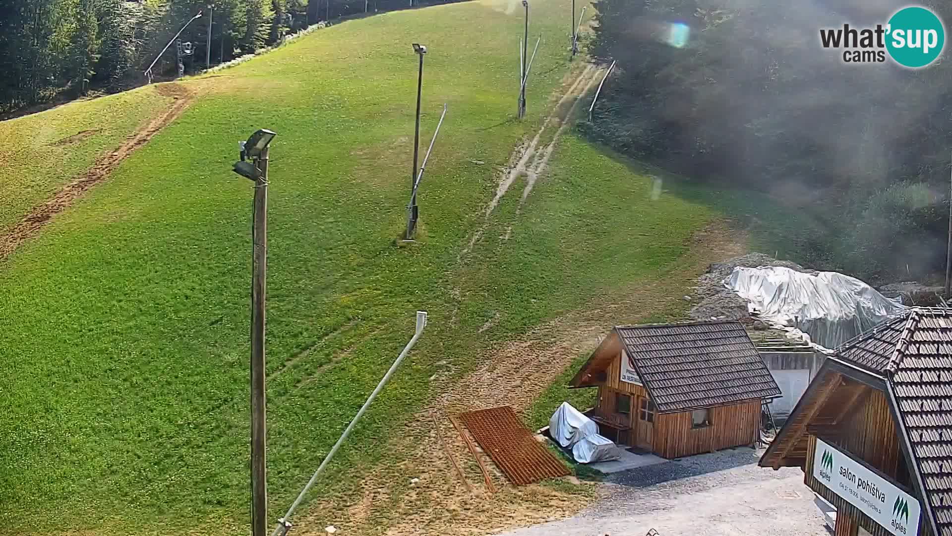 Live webcam ski resort Rudno – Slovenia
