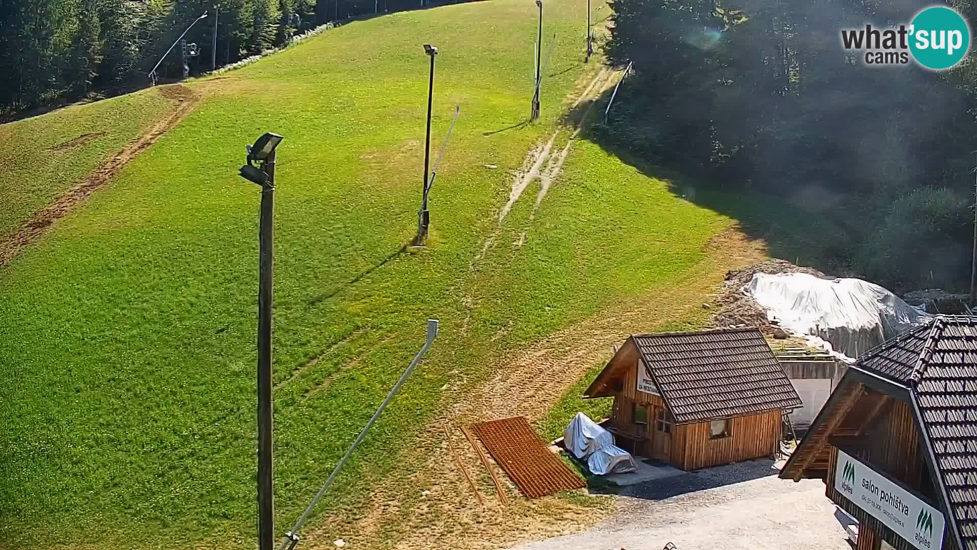 Live webcam ski resort Rudno – Slovenia
