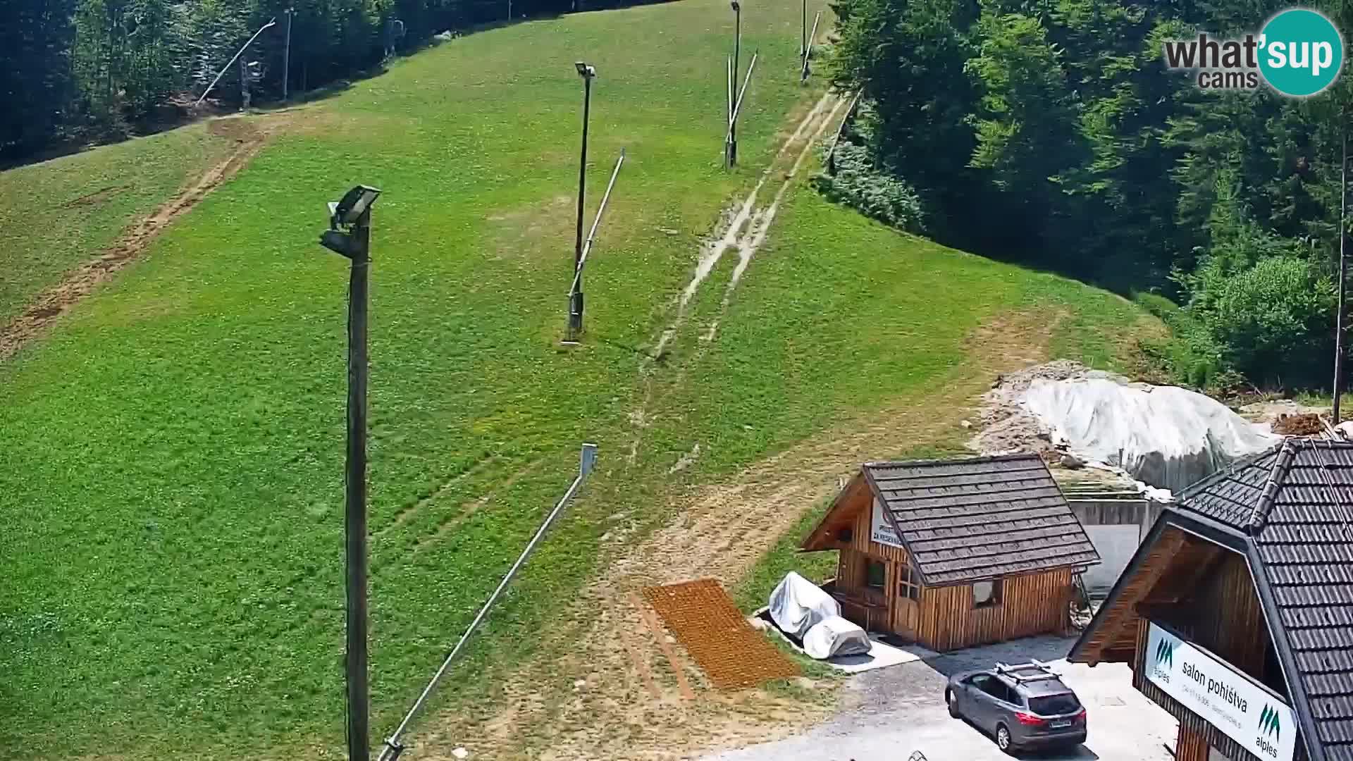 Live webcam ski resort Rudno – Slovenia