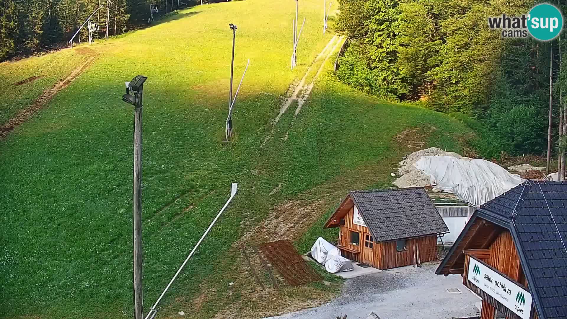 Cámara web en vivo estación de esquí Rudno – Eslovenia