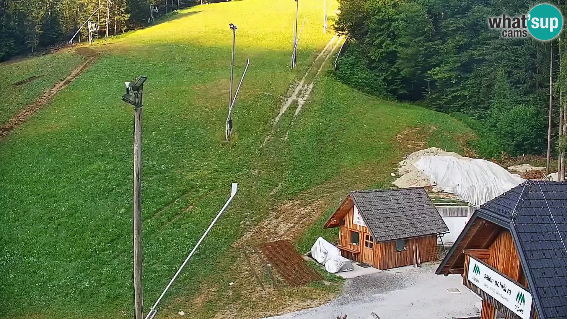 Cámara web en vivo estación de esquí Rudno – Eslovenia