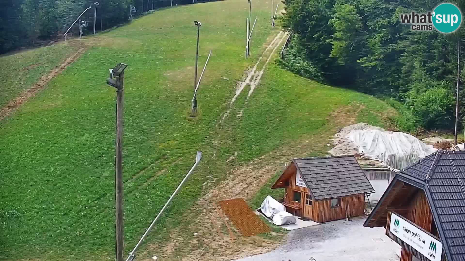 Live webcam ski resort Rudno – Slovenia