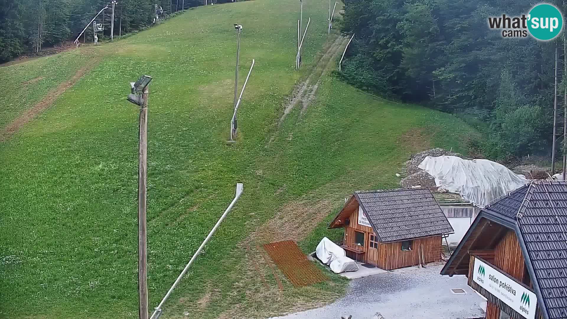 Cámara web en vivo estación de esquí Rudno – Eslovenia