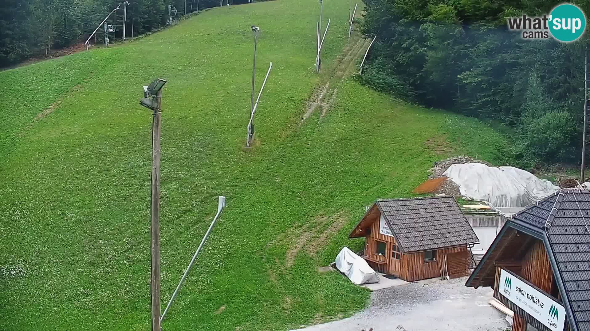 Cámara web en vivo estación de esquí Rudno – Eslovenia