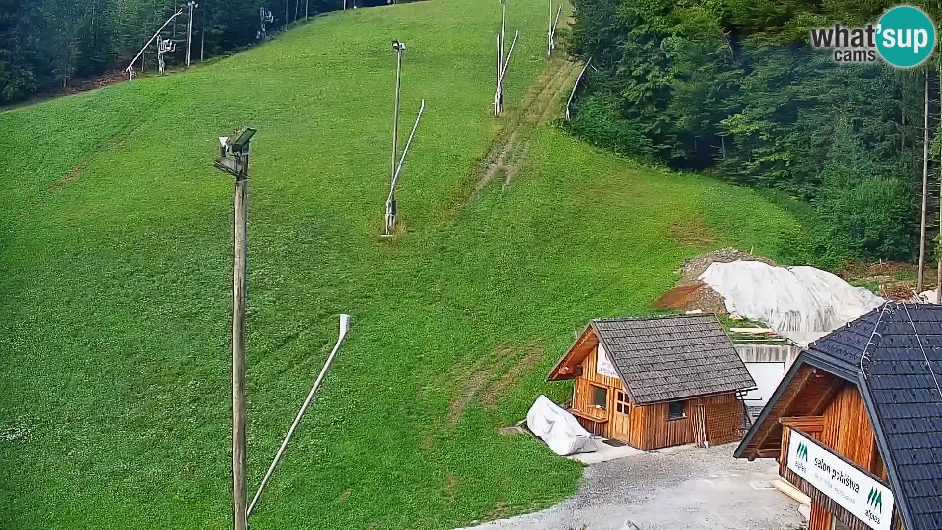 Cámara web en vivo estación de esquí Rudno – Eslovenia
