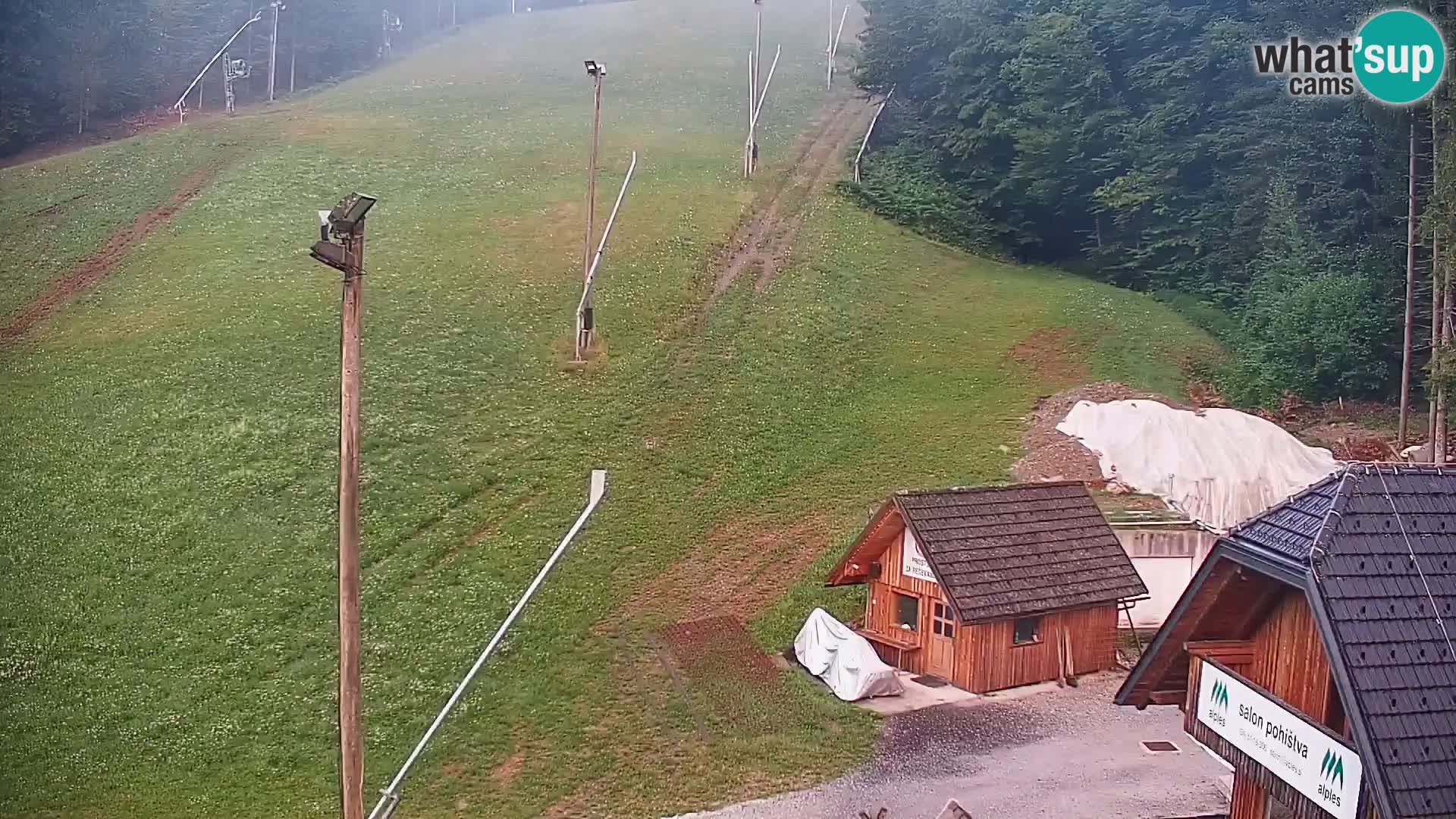 Live webcam ski resort Rudno – Slovenia