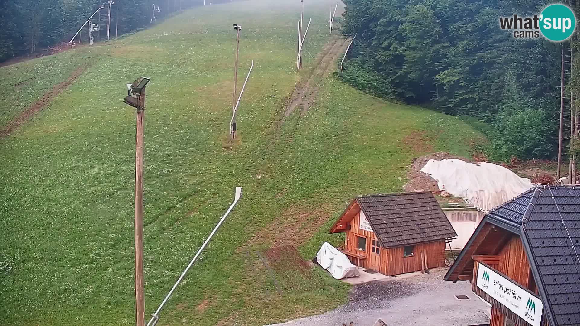 Cámara web en vivo estación de esquí Rudno – Eslovenia