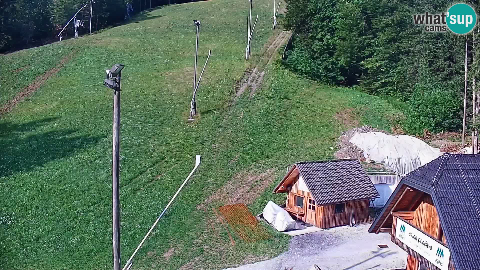 Cámara web en vivo estación de esquí Rudno – Eslovenia