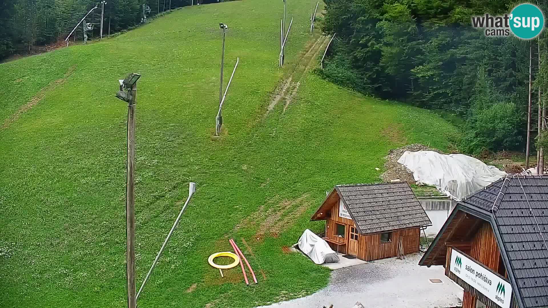 Cámara web en vivo estación de esquí Rudno – Eslovenia