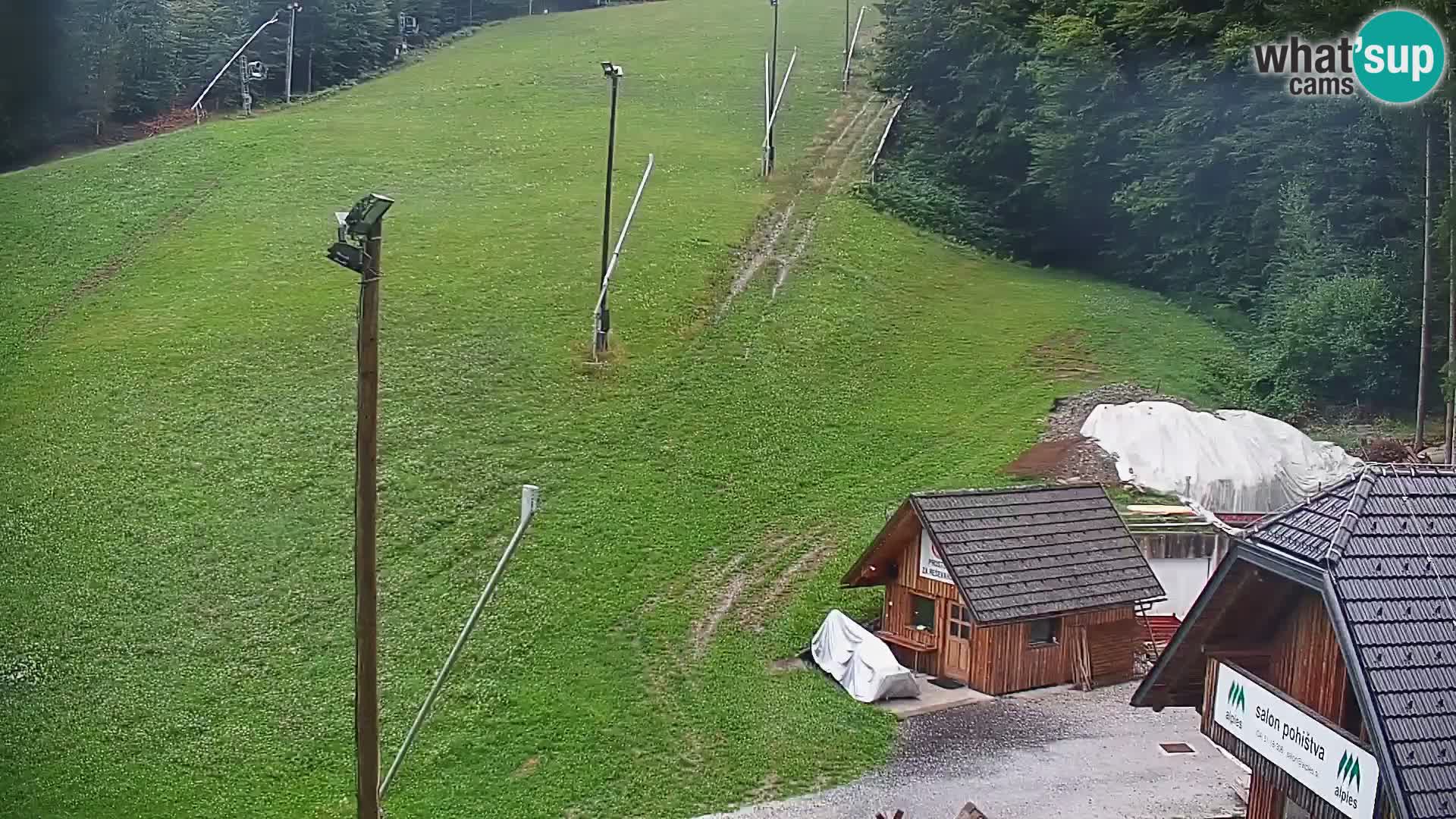 Live webcam ski resort Rudno – Slovenia