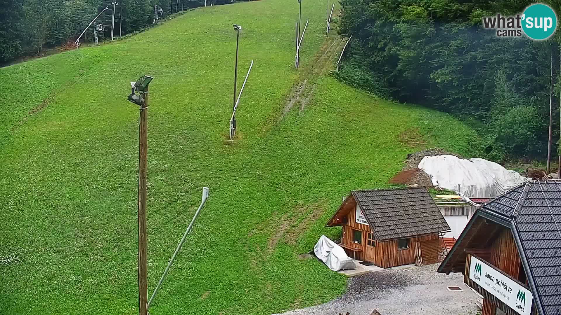 Live webcam ski resort Rudno – Slovenia