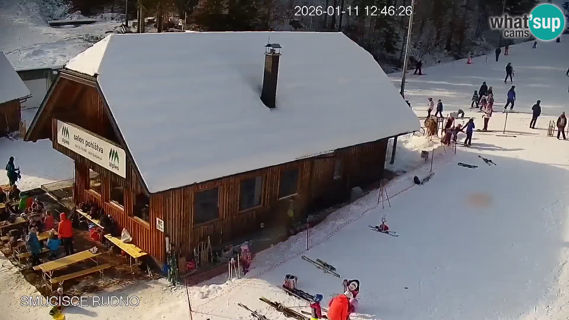 Live webcam ski resort Rudno – Slovenia