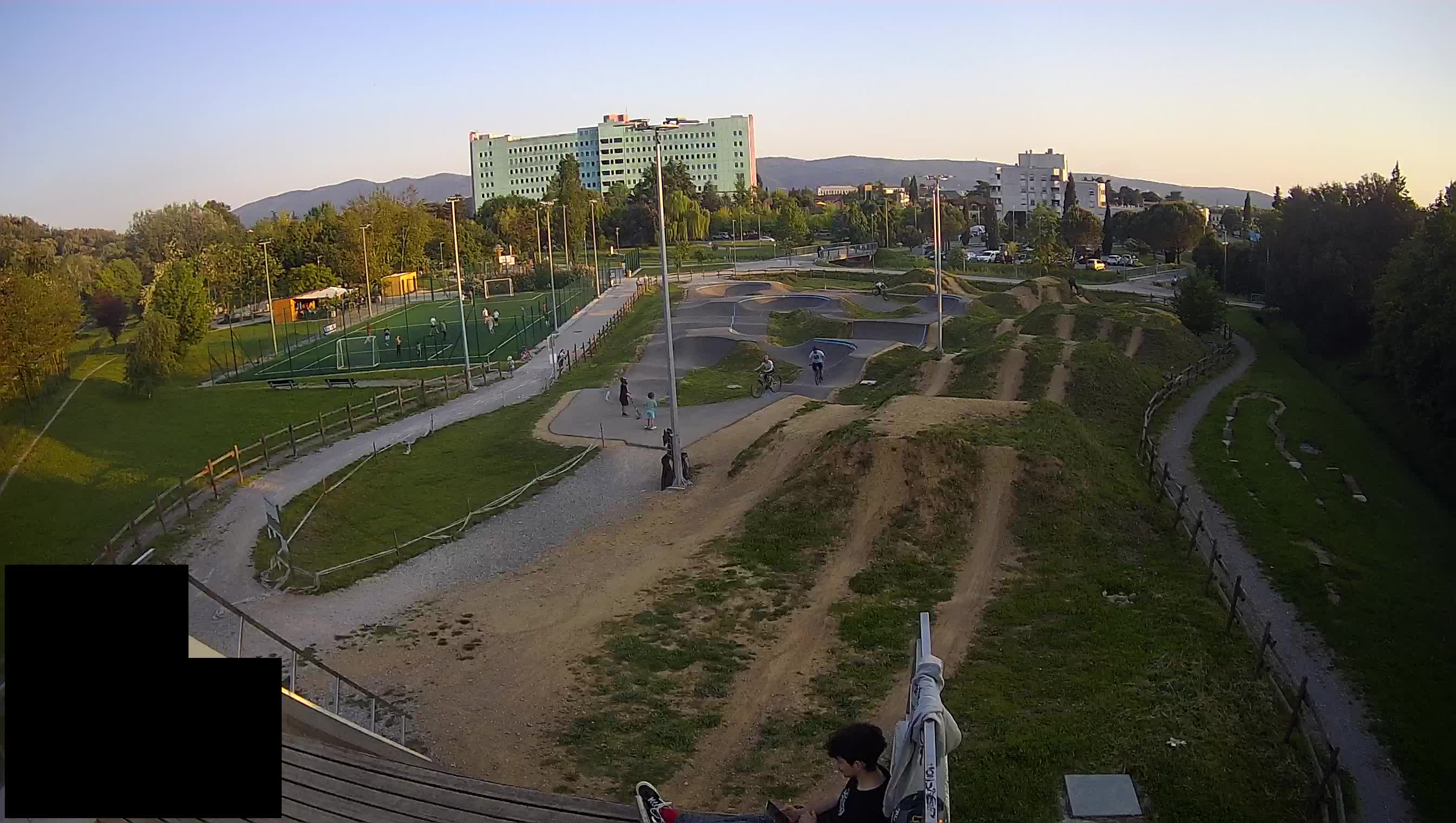 Webcam en direct du parc sportif de Šempeter pri Gorici – Slovénie