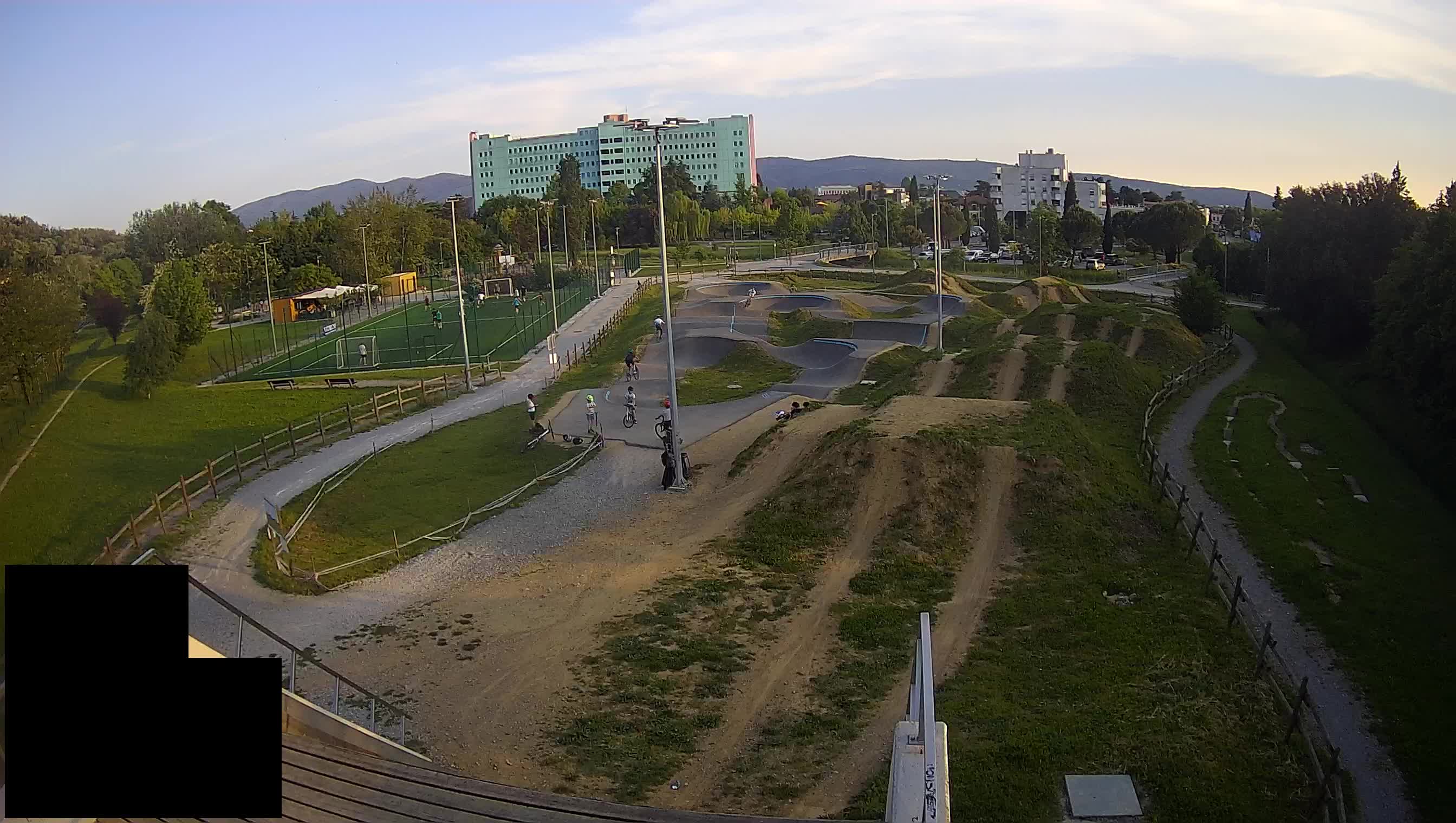 Webcam en direct du parc sportif de Šempeter pri Gorici – Slovénie